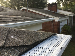 gutter guard installation